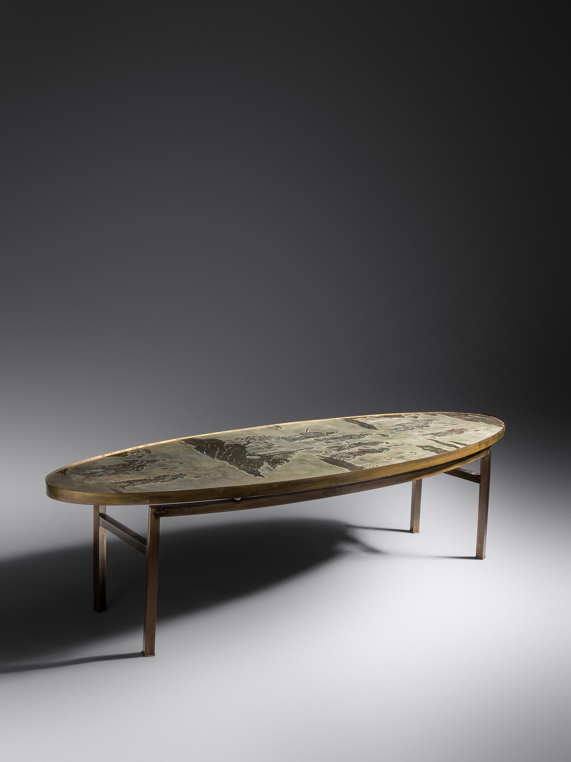 Ming Coffee Table LaVerne Collection, USA