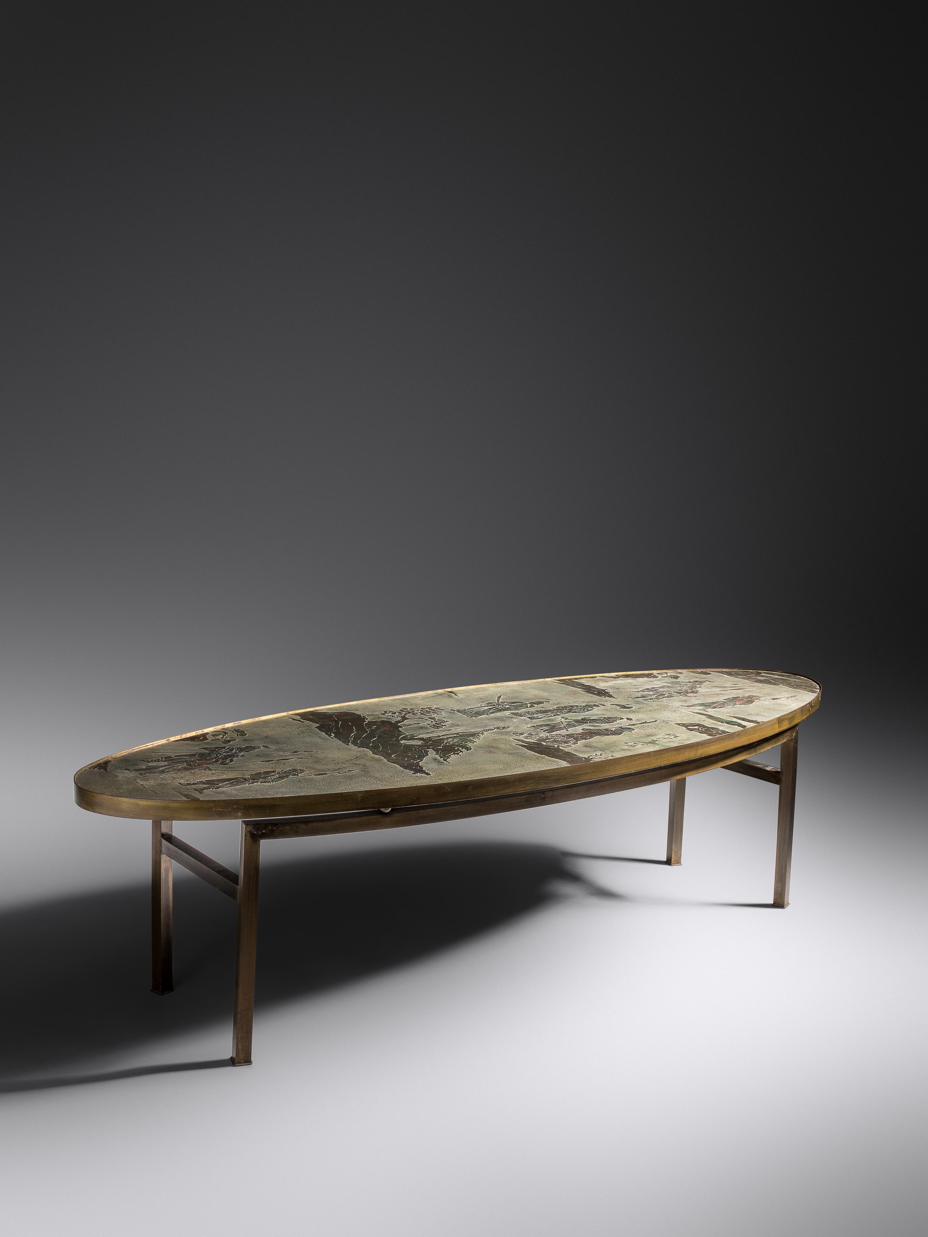 Ming Coffee Table LaVerne Collection, USA