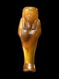 An Egyptian Carnelian Ushabti