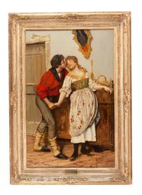 Artist Unknown, (19th Century), The Clandestine Meeting