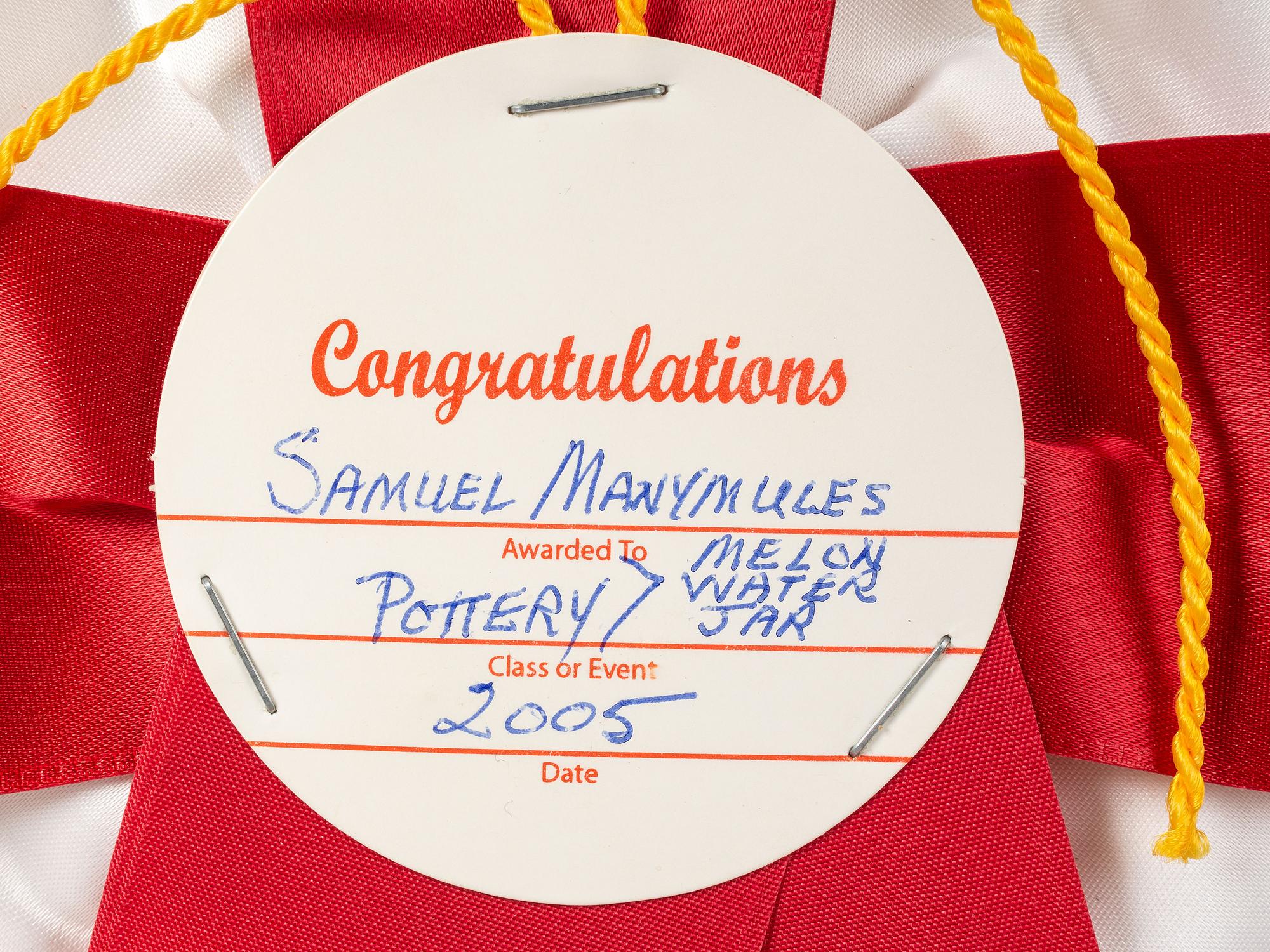 Award Winning Pottery Jar