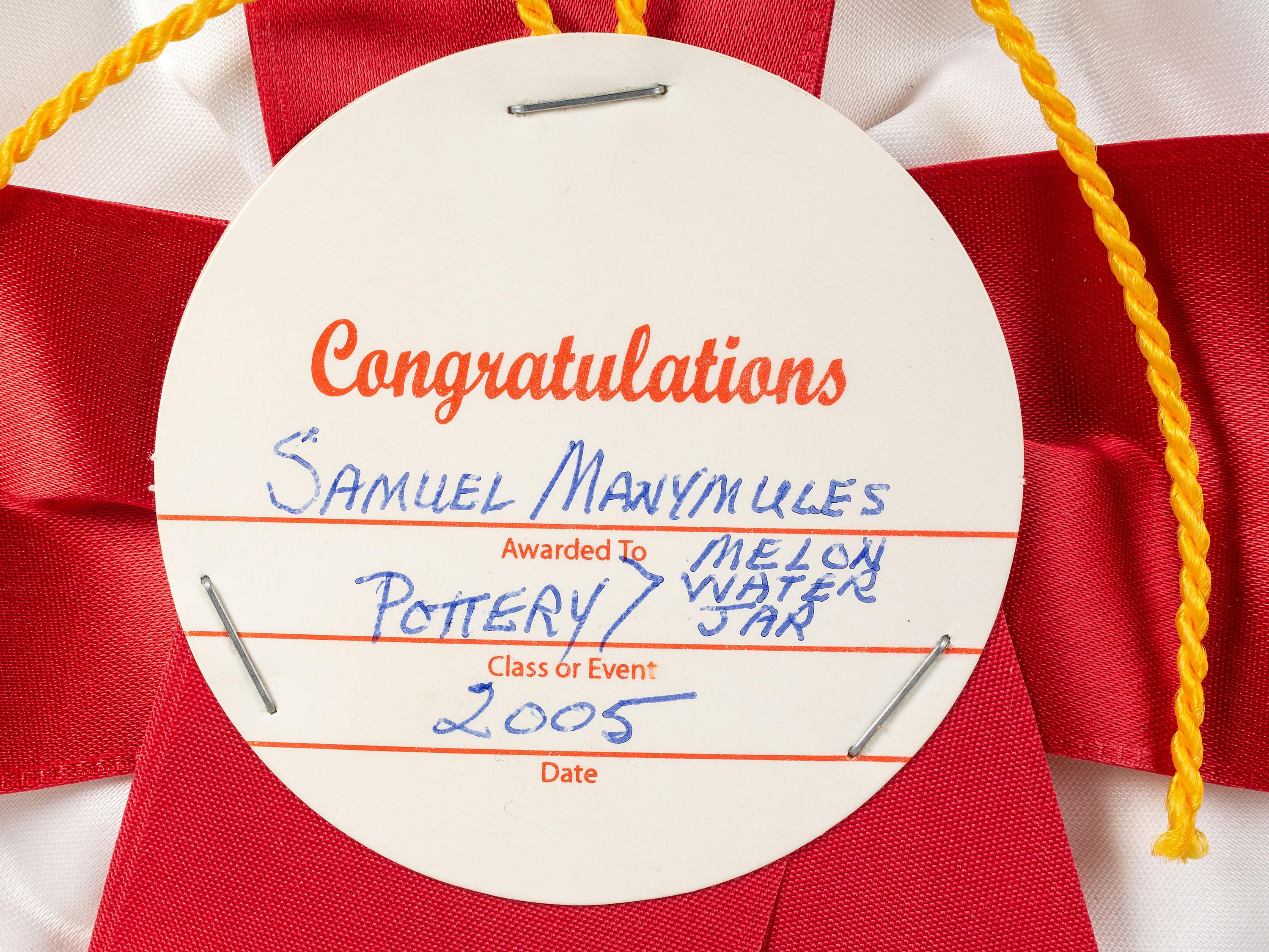 Award Winning Pottery Jar