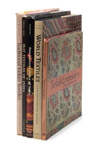 Eight Books Pertaining to Middle Eastern and Indian Textiles