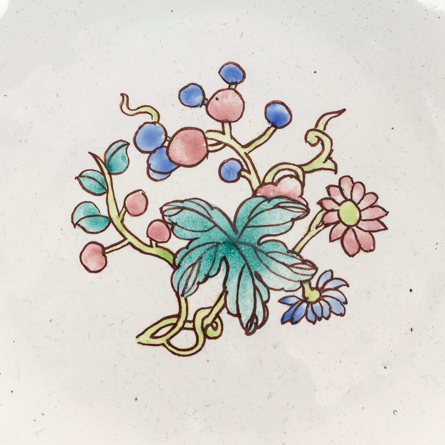 Three Chinese Canton Enamel on Copper Wares