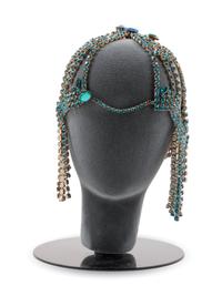 Two Rhinestone Headpieces, 1980s