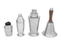 A Group of Four Cocktail Shakers