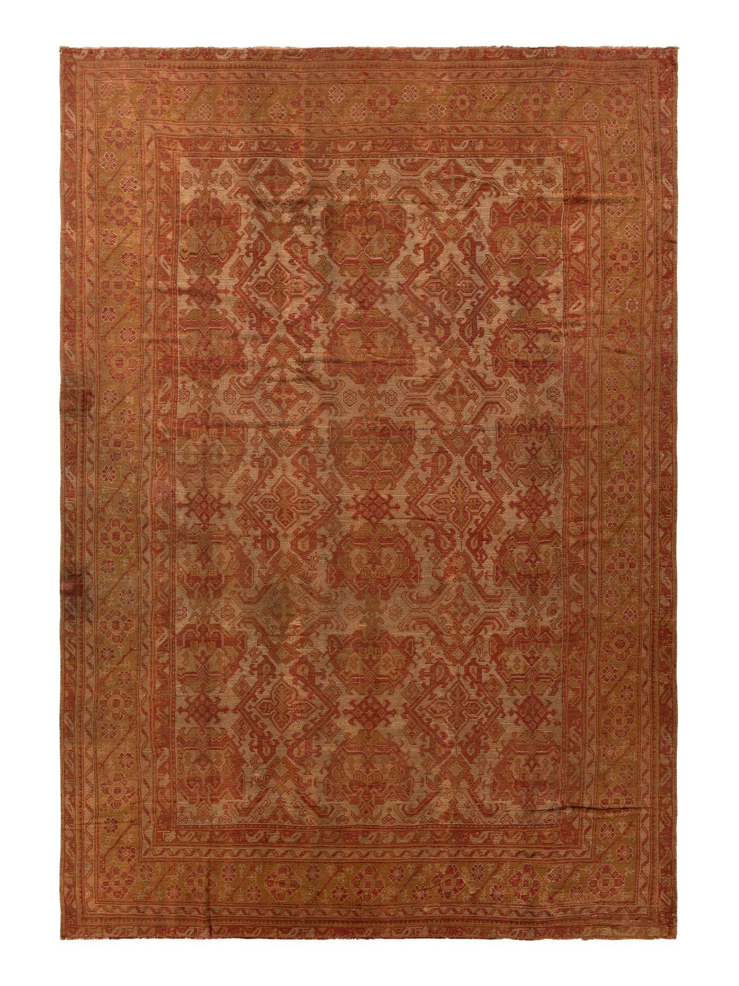 An Oushak Rug