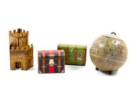 A Group of English Biscuit Tins