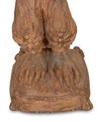 A Pair of Terra Cotta Monkey Pedestals