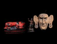 Three Carved Wood Articles