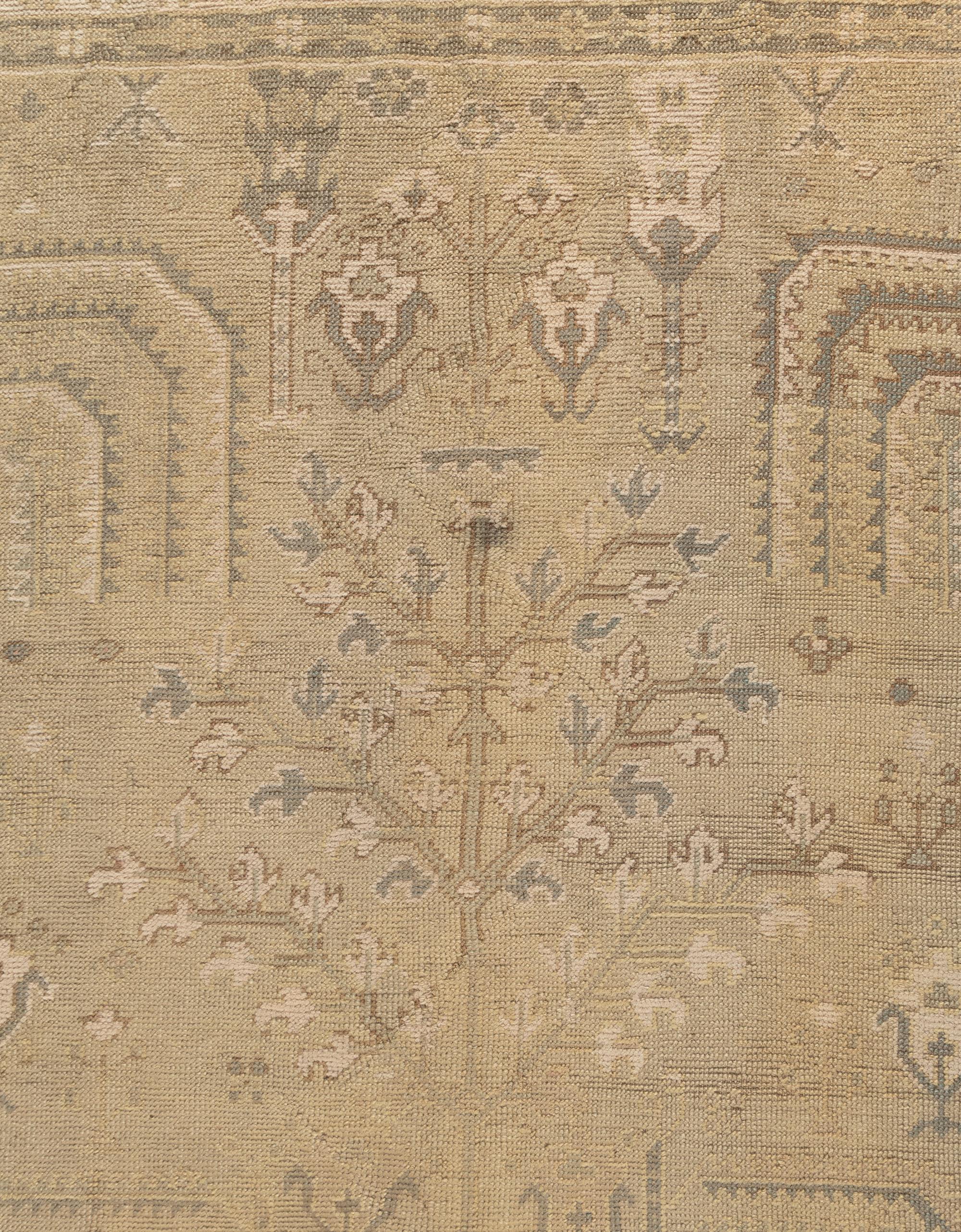 An Oushak Rug