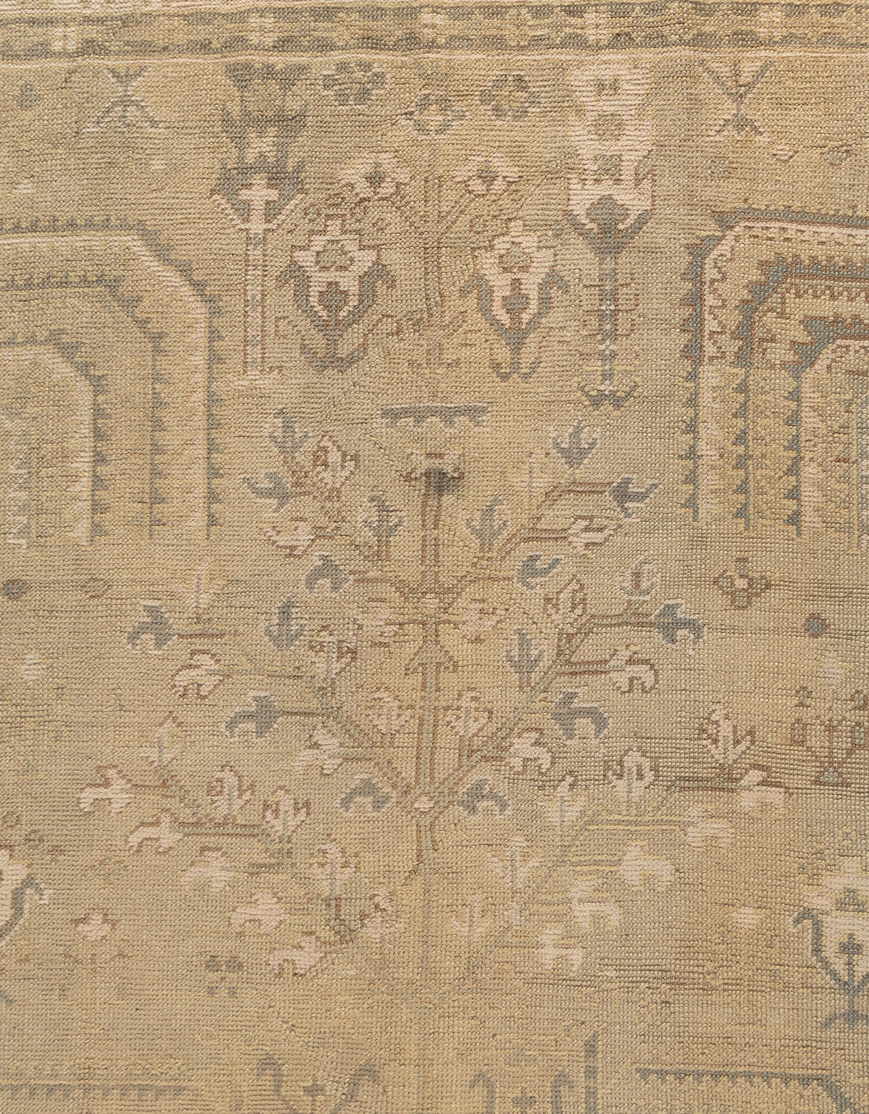 An Oushak Rug
