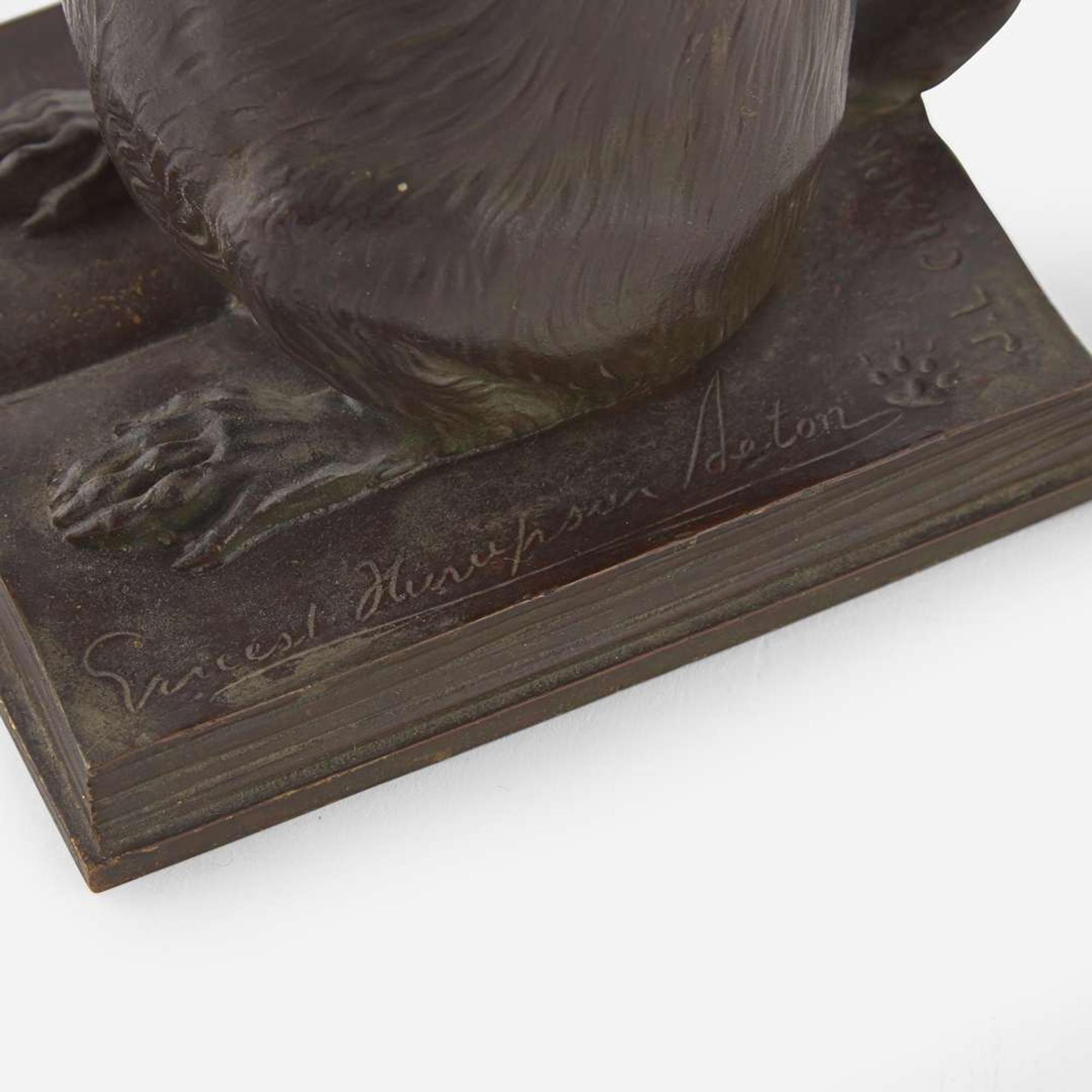 Tiffany Studios (American, active 1878-1933) “Groundhog” Candlestick for the Rowfant Club, Cleveland, Ohio, circa 1903