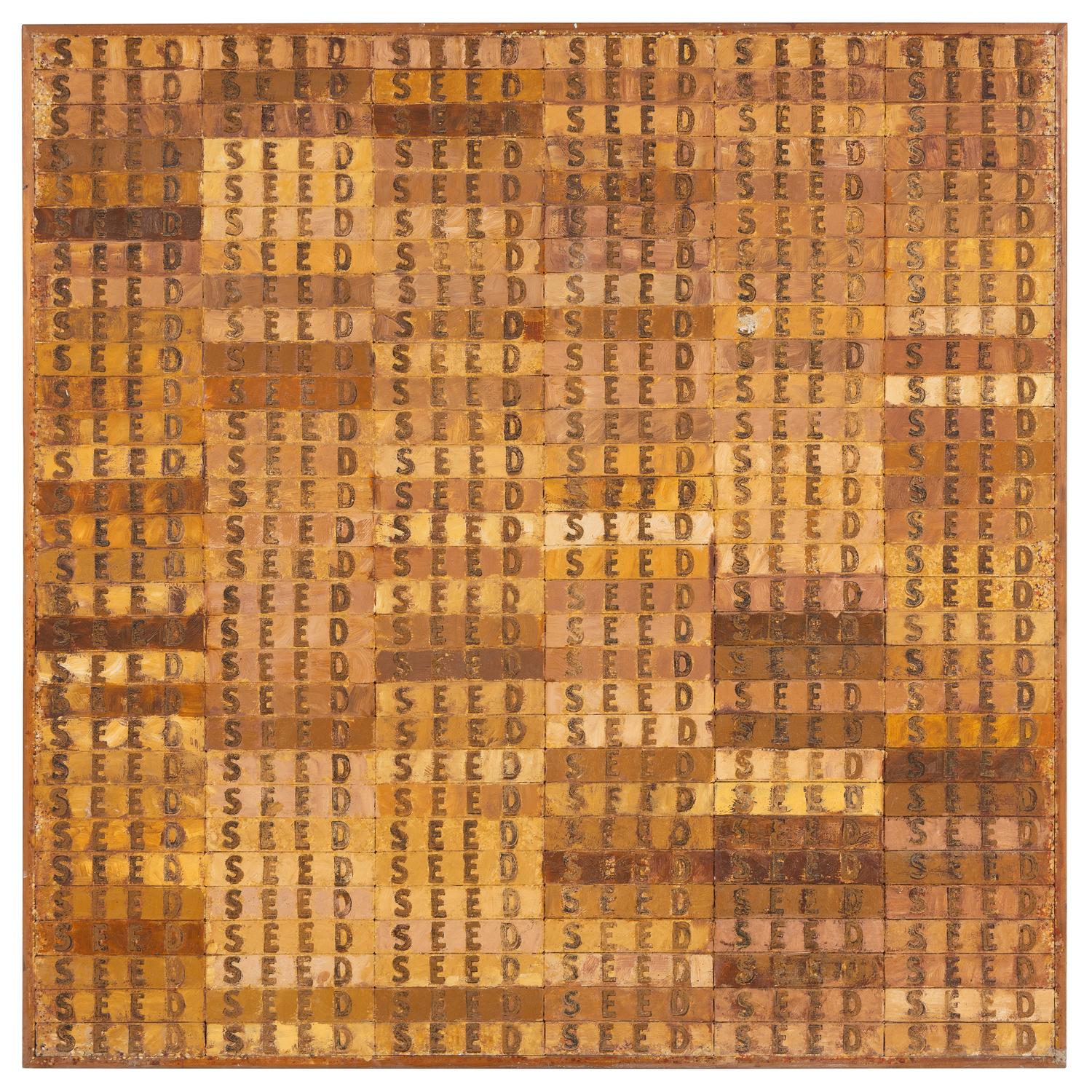 Joe Tilson (British, 1928-2023) — SEED MANTRA , 1971-72