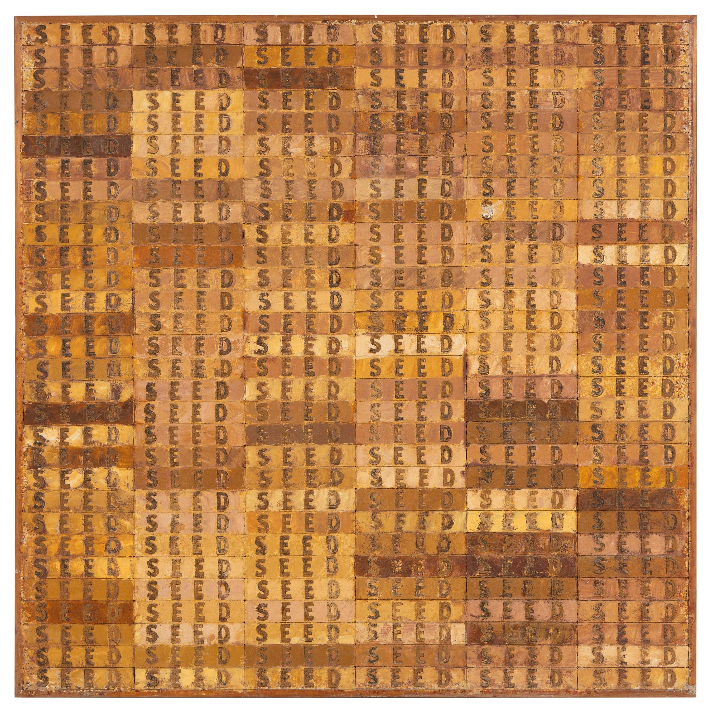 Joe Tilson (British, 1928-2023) — SEED MANTRA , 1971-72