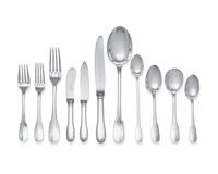 A Christofle Silver-Plate Flatware Service