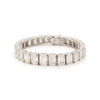 DIAMOND AND PLATINUM BRACELET