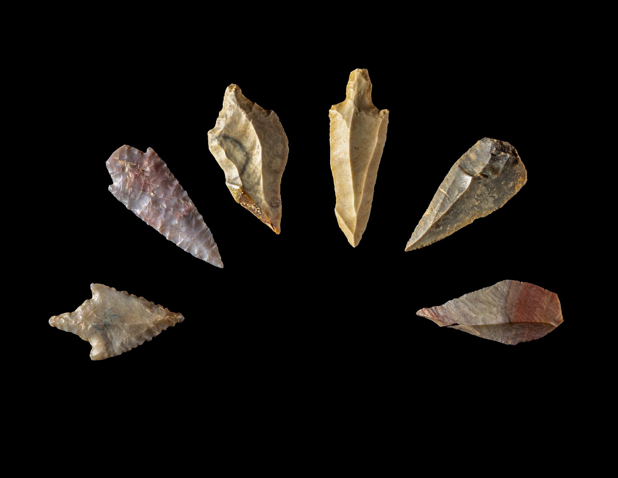 101 Neolithic Flint Points