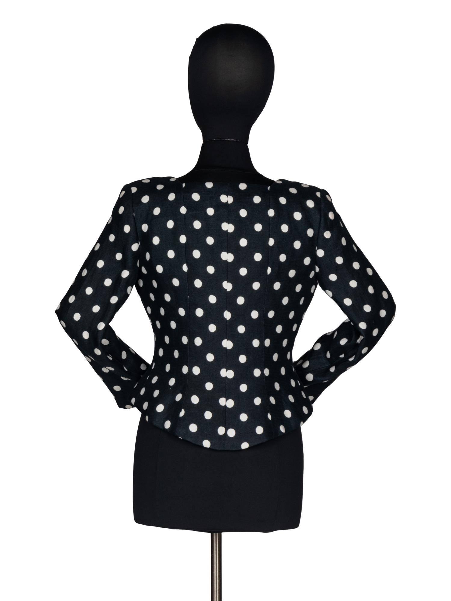 Geoffrey Beene Polka Dot Jacket