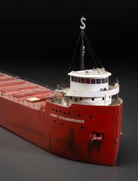 A Great Lakes Bulk Freighter Model, SS Henry Steinbrenner