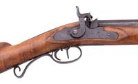 Percussion Plains Rifle by Samuel Hawken