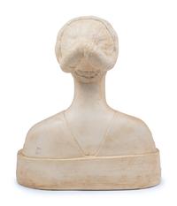 An Italian Resin Bust of Eleanor of Aragon After Francesco da Laurana (b. circa 1430–d. circa 1500)
