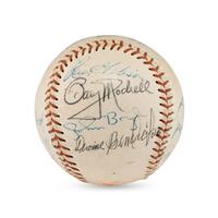 A 1964 Seattle Rainers Team Signed Autograph Baseball