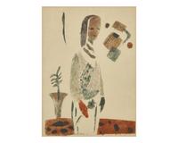 Standing Woman; together with Seascape (Two Works)