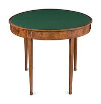 A George III Mahogany Flip-Top Games Table