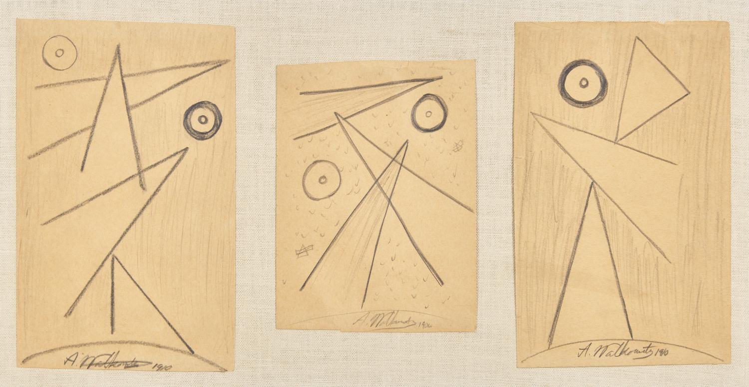 Two Sets of Three Works: Abstraction , 1906-1912 (2)