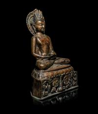 Two Bronze Figures of Bodhisattva