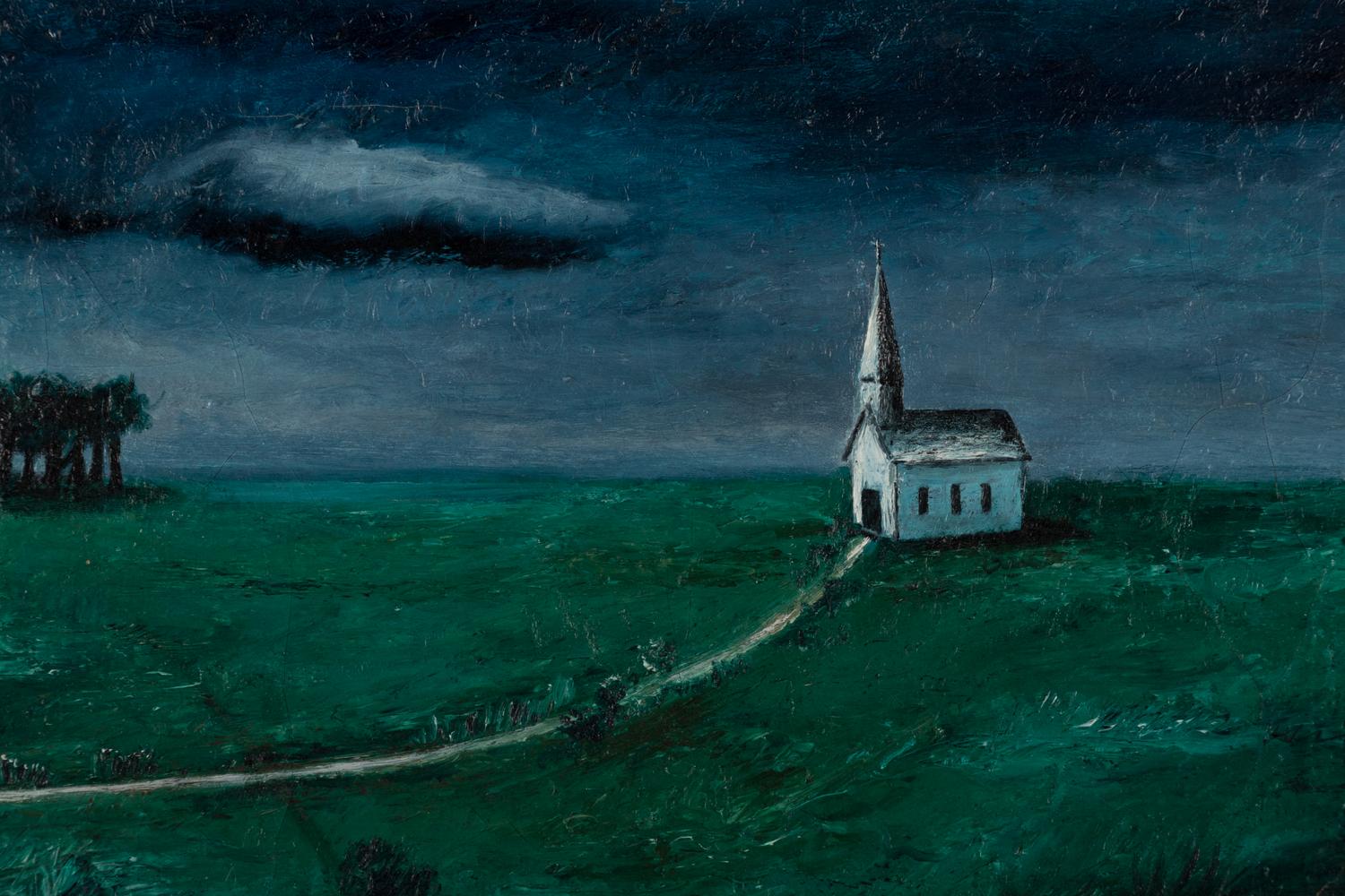 Landscape with Church (Church with Small Figure) , c. 1939-40