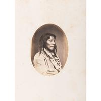 Joel Whitney, Exceptional Album Containing Large Format Photographs of Sioux Involved in the 1862 Minnesota Uprising