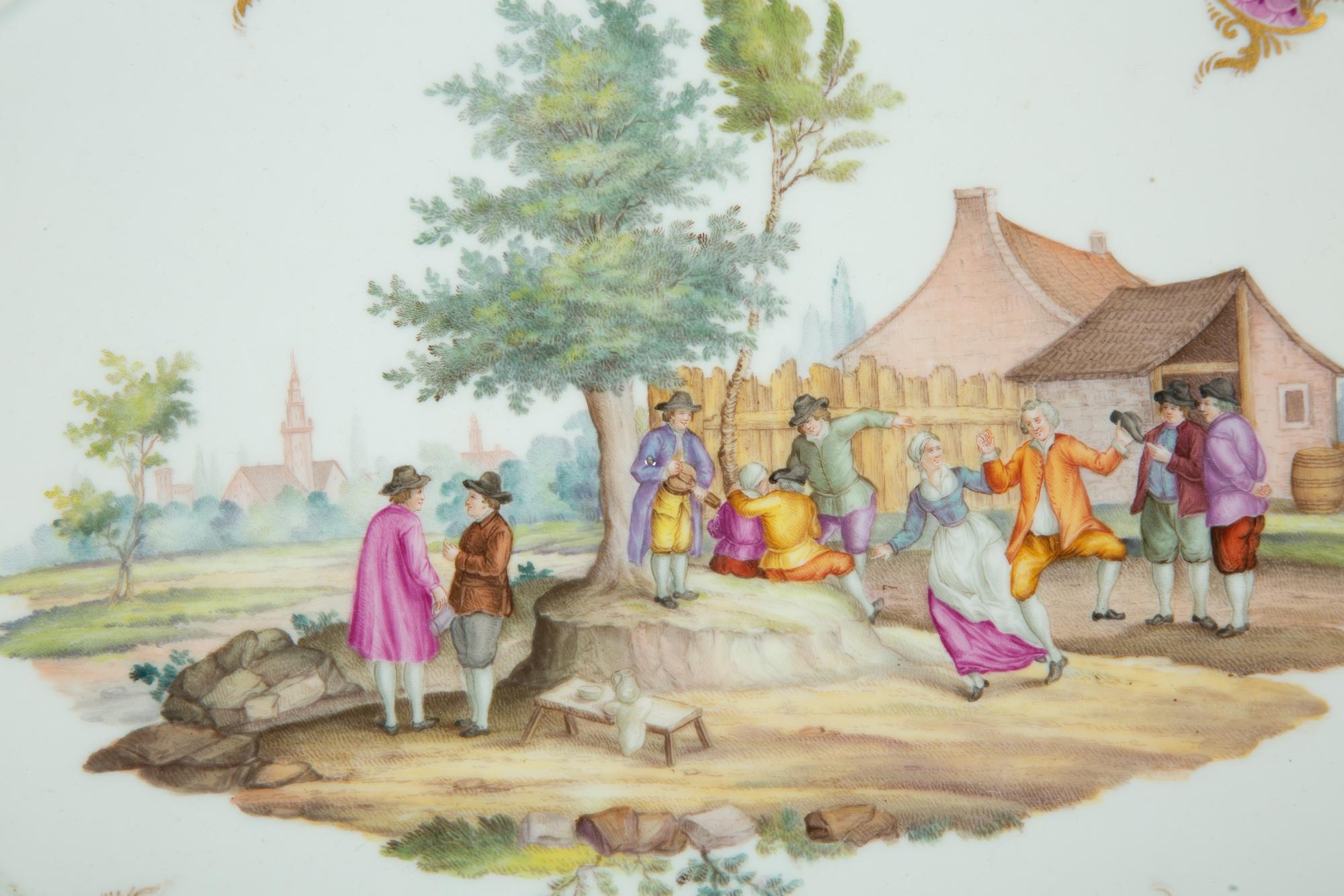 A Meissen Porcelain Tray — 20TH CENTURY