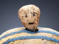 Sioux Beaded Hide Doll