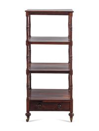 A Regency Rosewood Étagère