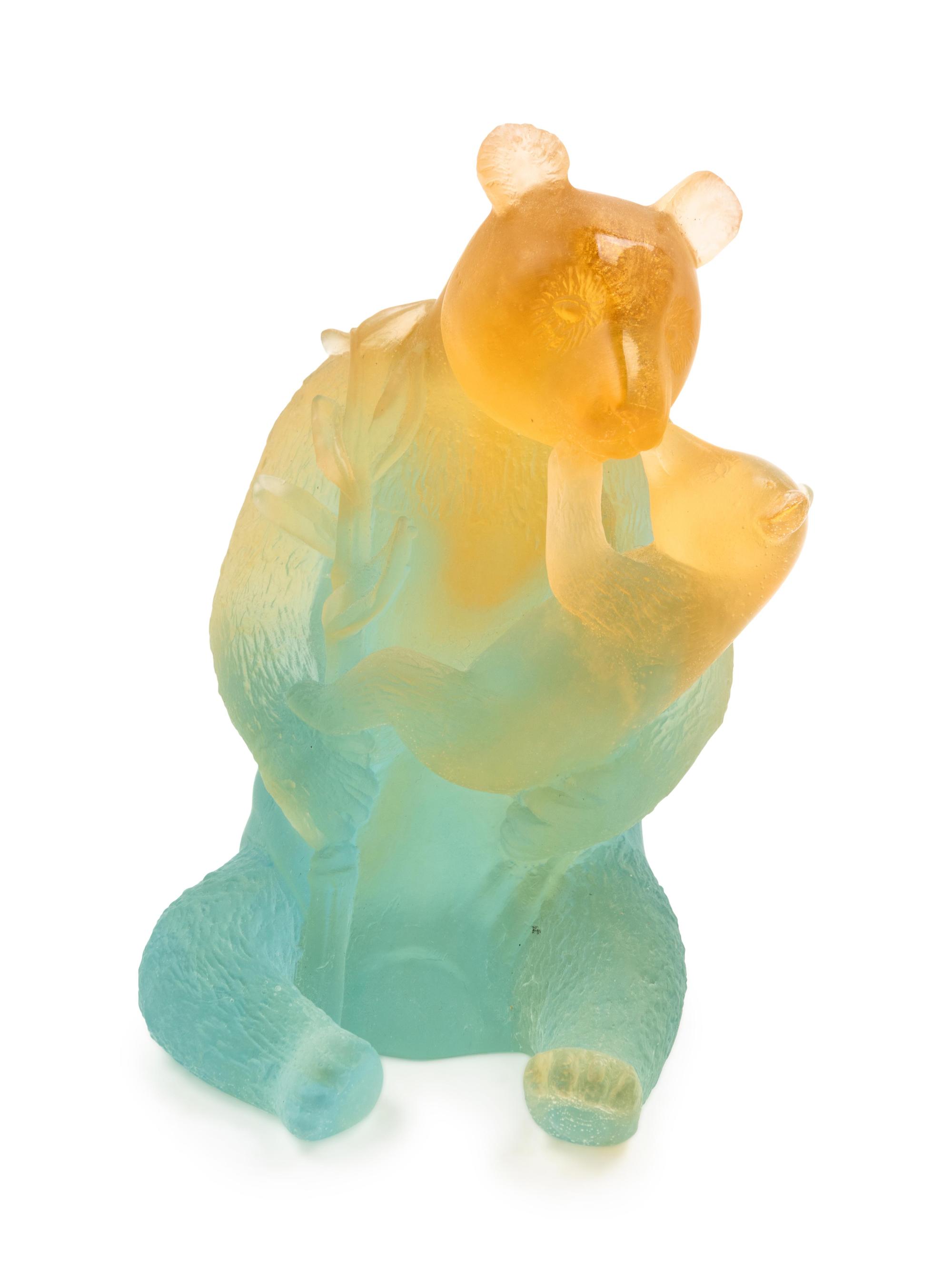 Mother Bear with Cub Figurine