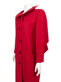 Pierre Cardin Haute Couture Draped Back Panel Coat, Fall/Winter 1980