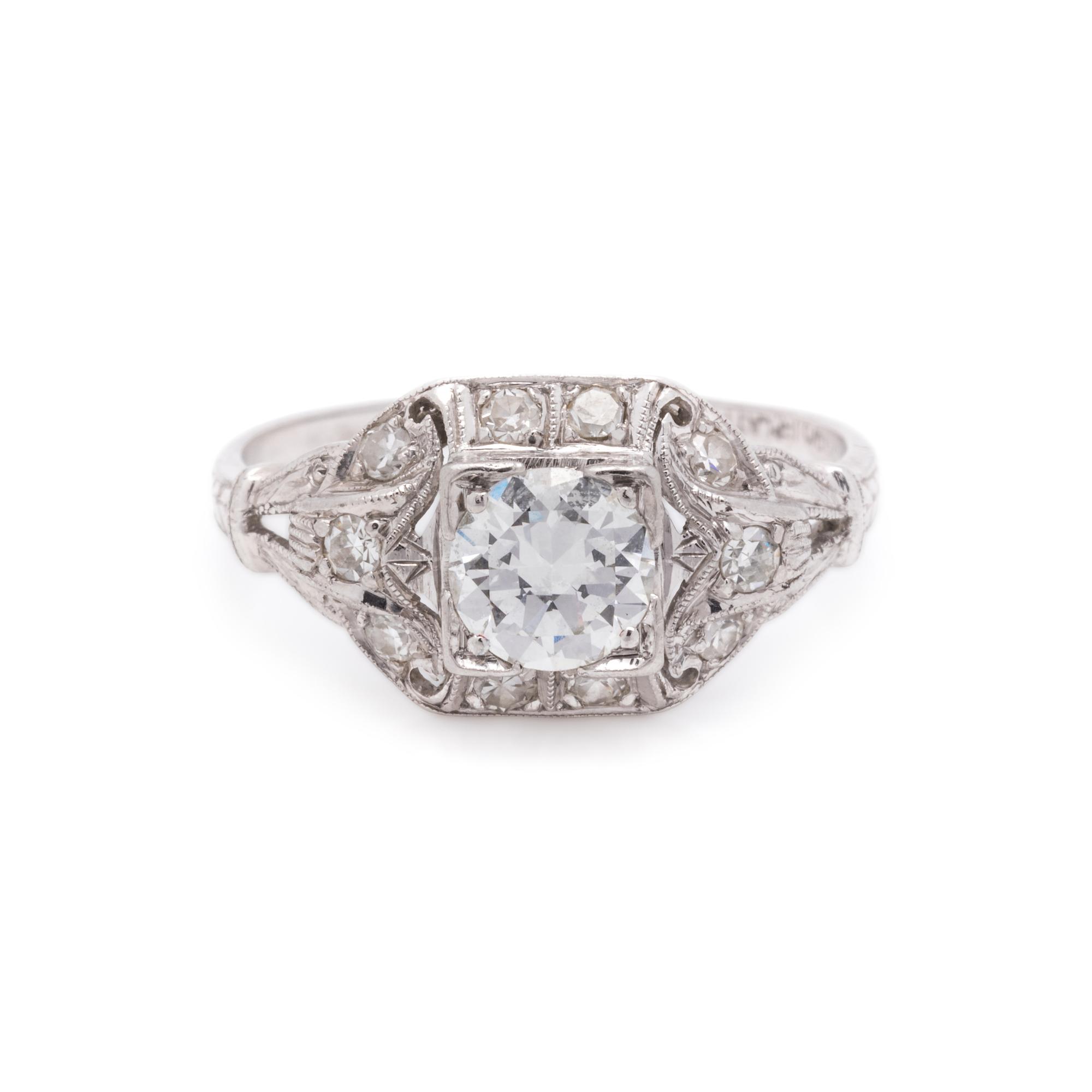 ANTIQUE, DIAMOND RING