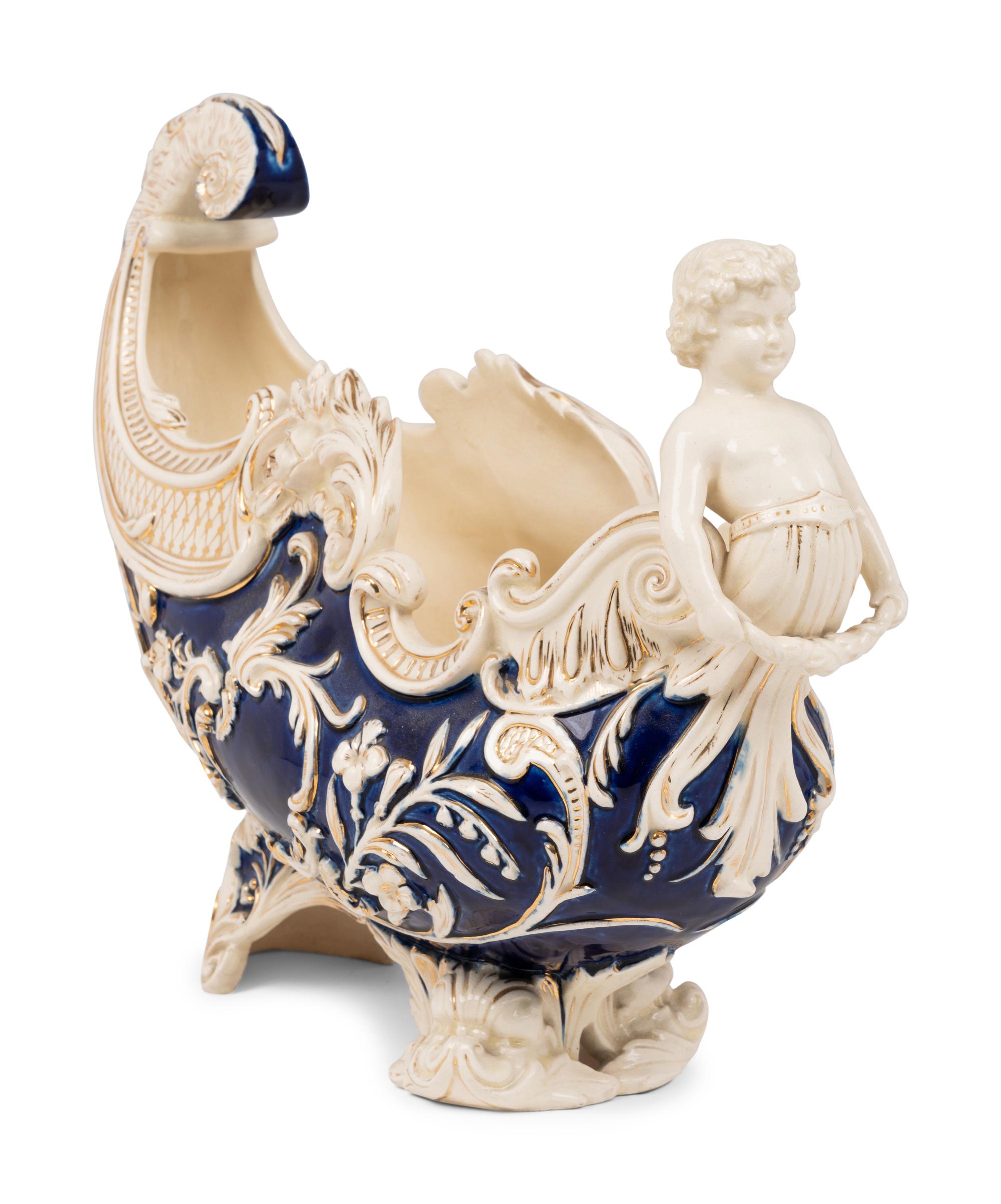 An Eichwald Glazed Ceramic Jardiniere