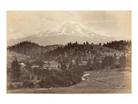 WATKINS, Carleton (1829-1916), attrib. Mount Shasta, ca 1866; printed ca 1880.