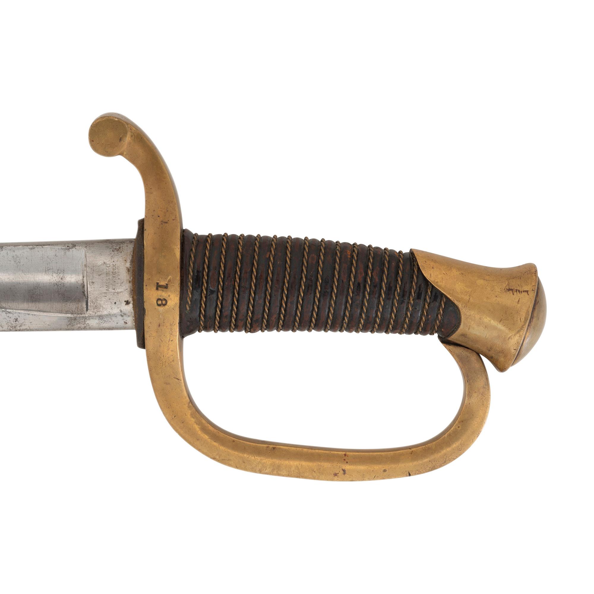 U.S. Model 1840 Light Artillery Saber by Ames