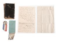 [CIVIL WAR - MICHIGAN] Corporal John P. Casler (ca 1832-1922), Company G, 23rd Michigan Infantry Regiment. Archive of items related to Casler's war service and post-war career.