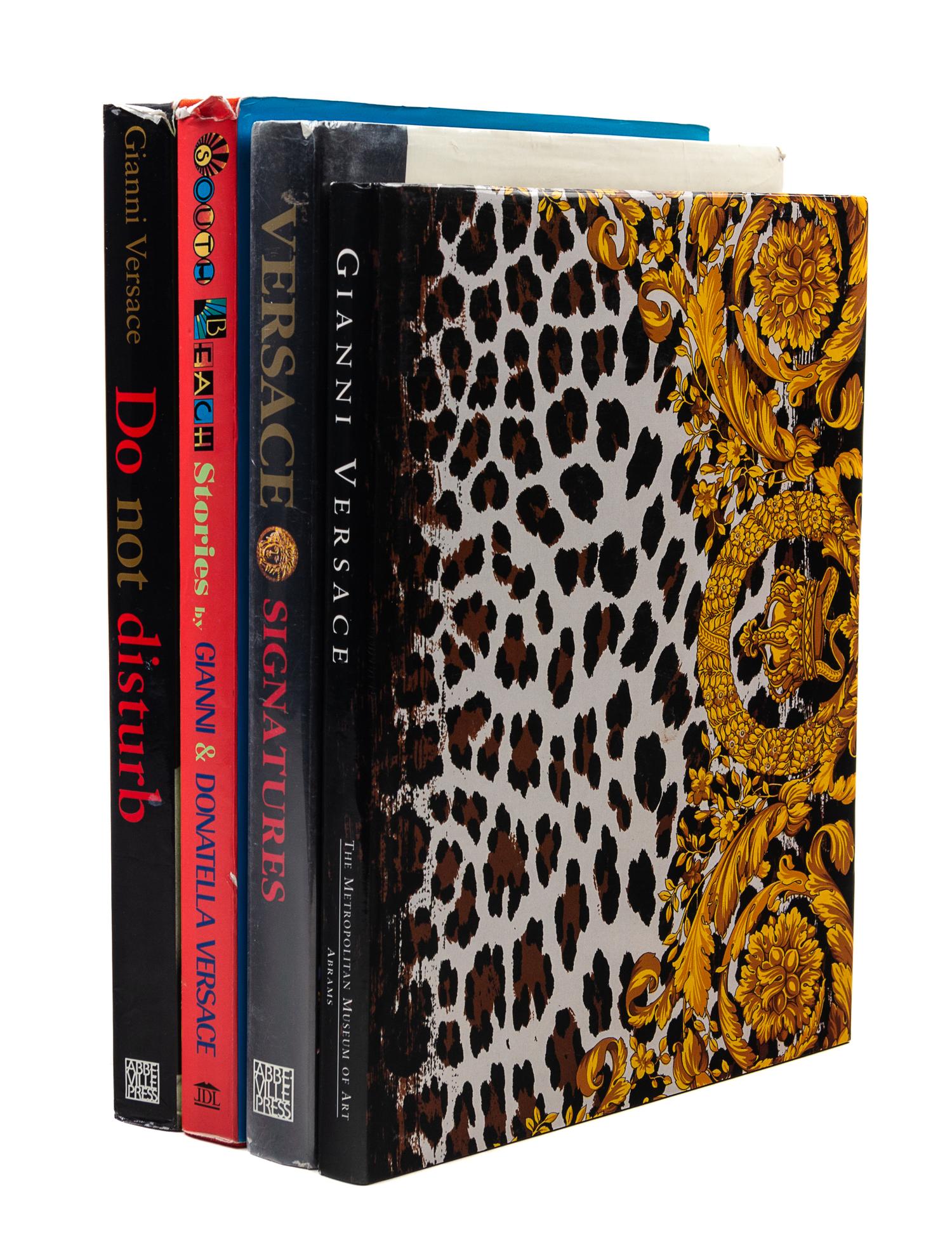 A Collection of Four Gianni Versace Books,