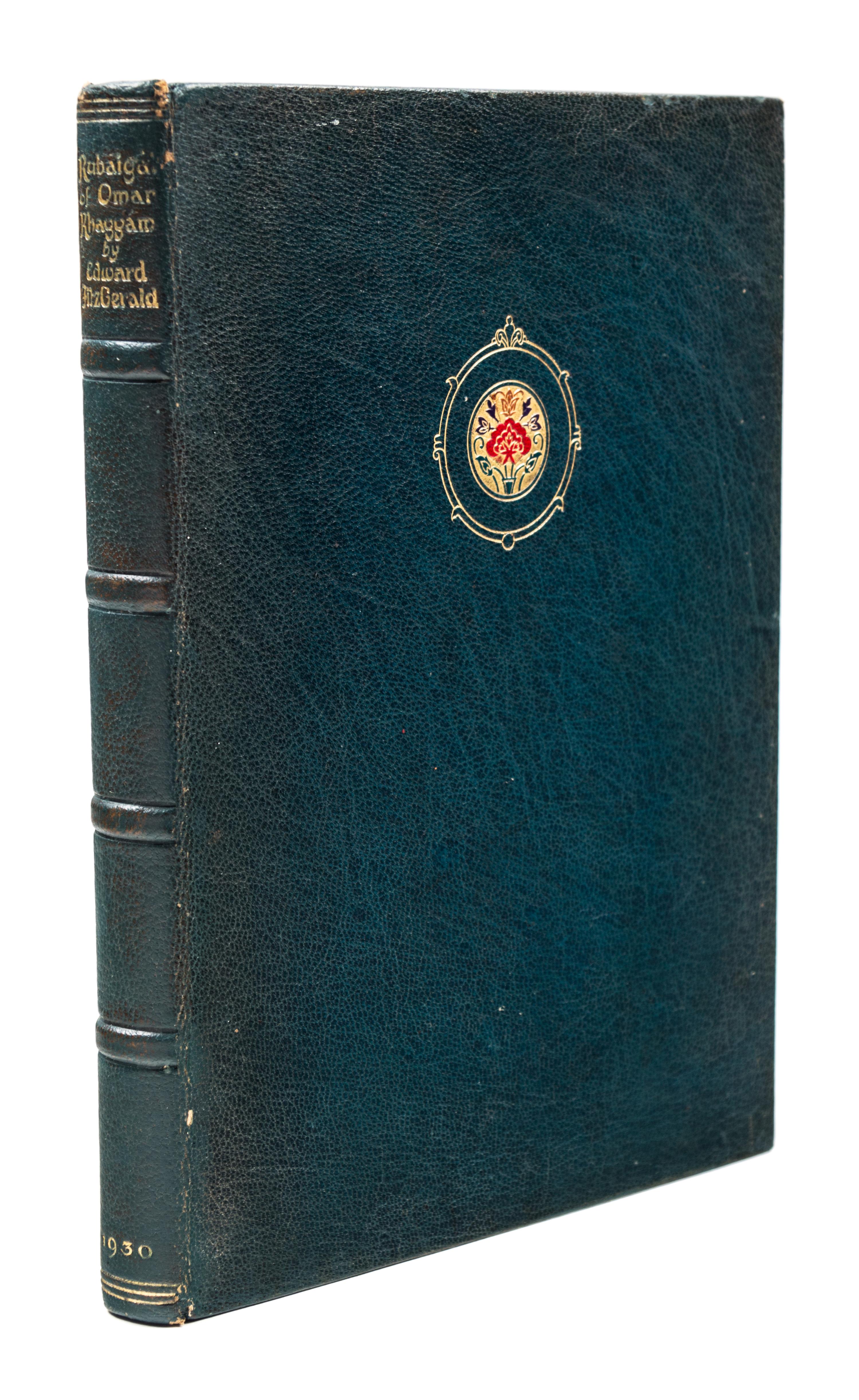 FITZGERALD, EDWARD, trans. The Rubaiyat of Omar Khayyam. London, 1930. Finely bound. Limited, signed.