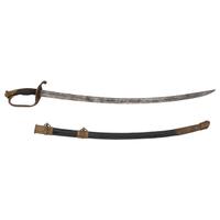 Horstmann Curved Blade Foot Officers Sword Presented to 1st Lt. (later Lt. Col.) Pingree, 3rd Vermont Infantry - Congressional Medal of Honor Recipient