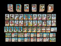 A Collection of Over 700 1968 Topps Baseball Cards With Multiple Hall of Famers