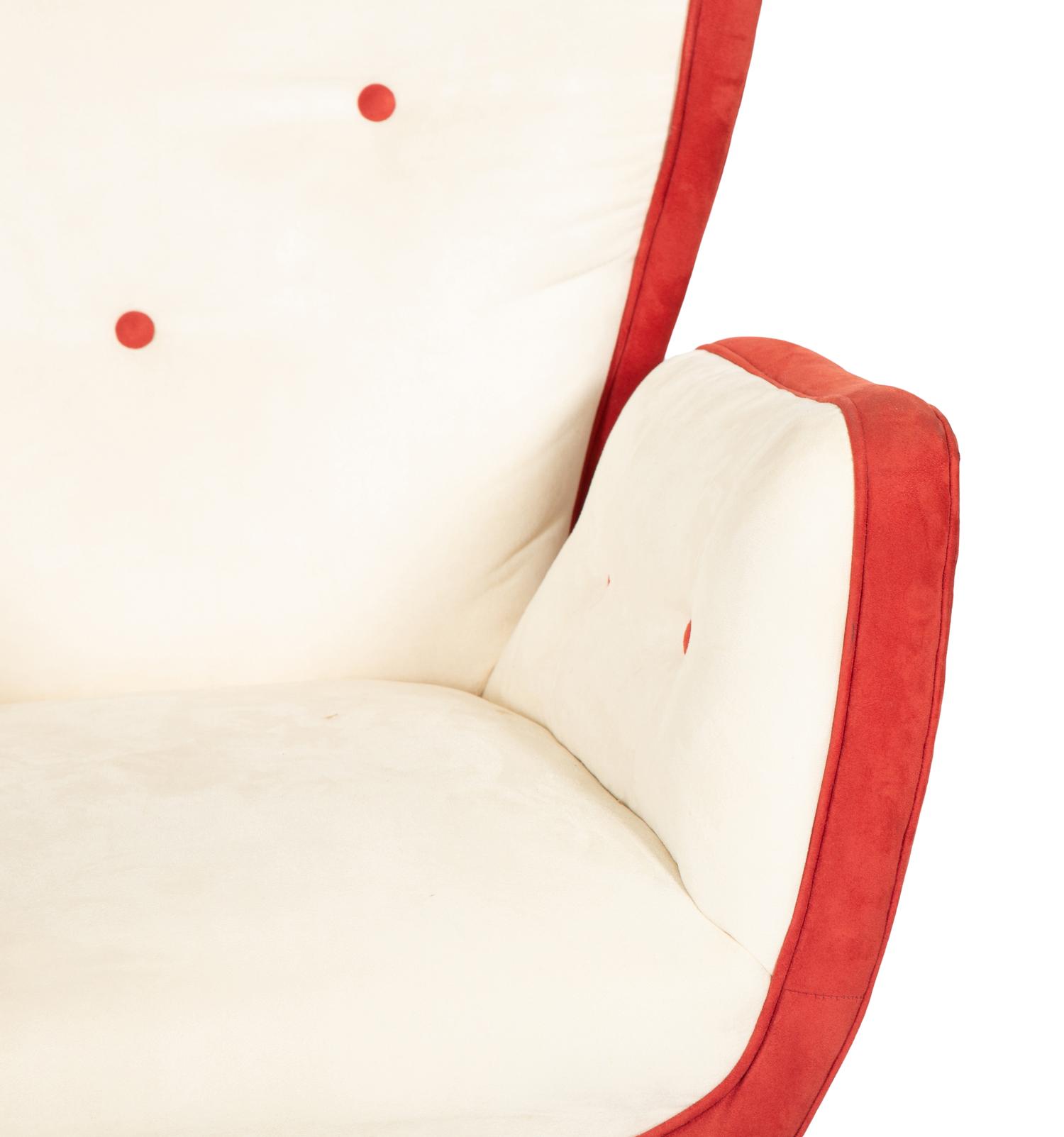A Pair of Paolo Buffa (1903-1970) Modernist Italian Wing Chairs