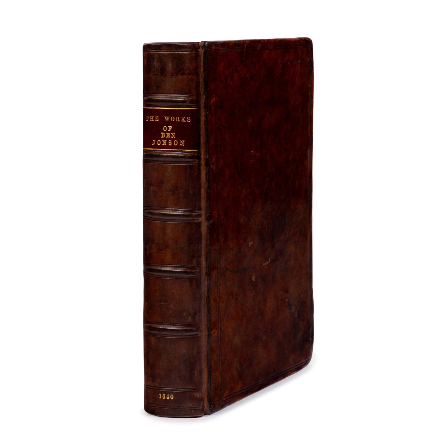 Jonson, Ben (1573?-1637). The Workes . London: Richard Bishop for Andrew Crooke, 1640.