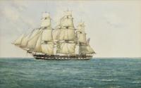 USS Constitution (Old Ironsides) , 1950